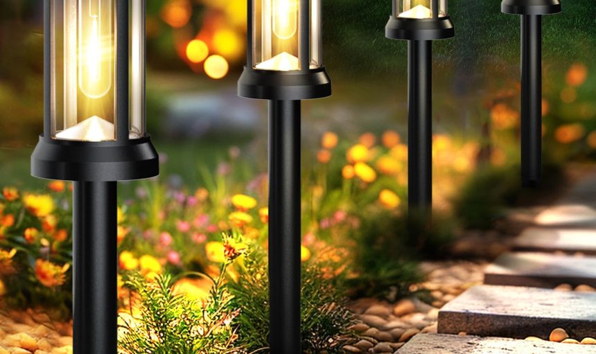 Komjoh Solar Path Lights