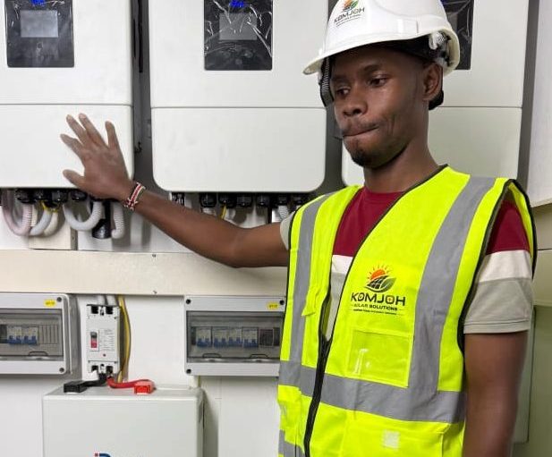Engineer Amos Kariuki. Green Energy Consultant