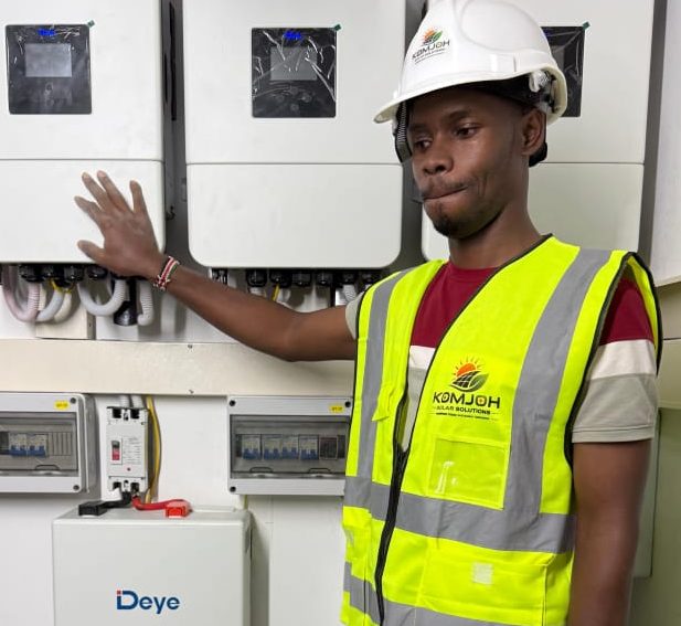 Engineer Amos Kariuki. Green Energy Consultant