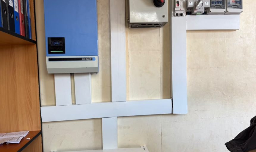 Komjoh solar solutions at Kenya Airways Juba South Sudan
